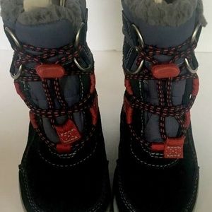 NEW Timberland Boys Blue Gray Winterfest Boots 5